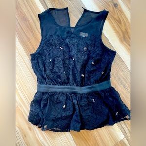 Anthropologie blouse with sequins